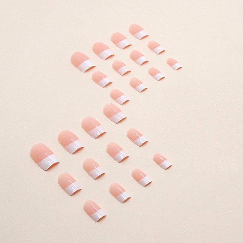 N-112 - Shiny Blush Pink - Press On Nail Set Of 24