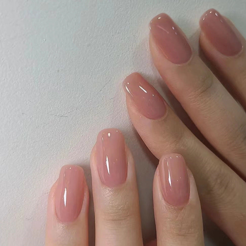 N-147 - Pink  - Press On Nail Set Of 24