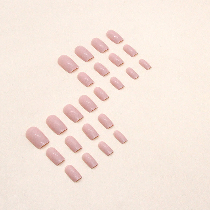N-114 - Soft Pink - Press On Nail Set Of 24