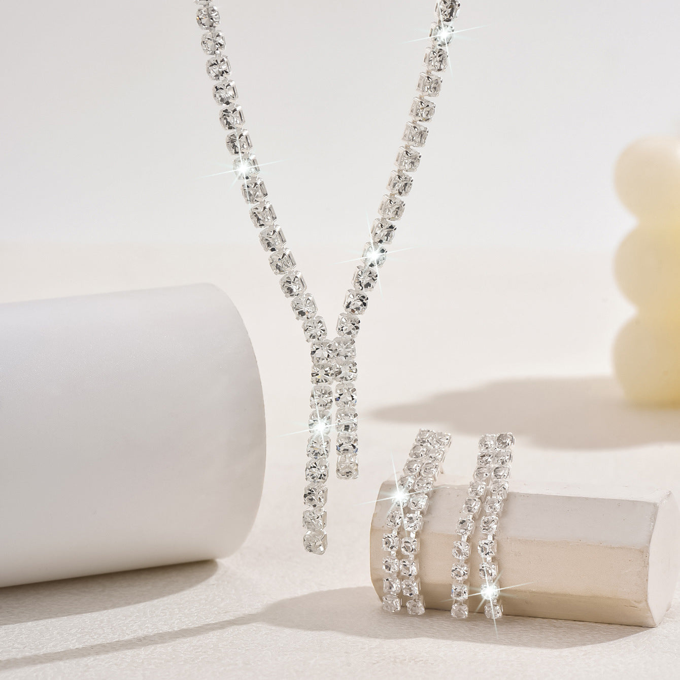 UNI-11376 - Fancy Diamonds - Jewelry Set Style 2