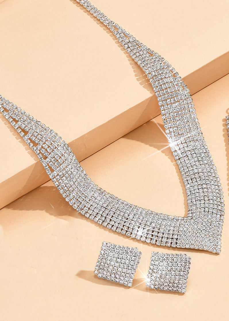 UNI-11392 - Fancy Diamonds - Jewelry Set Style 7