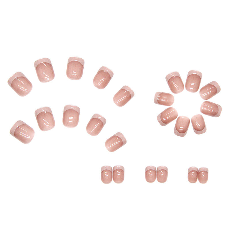 N-105- Rose Pink - Press On Nail Set Of 24