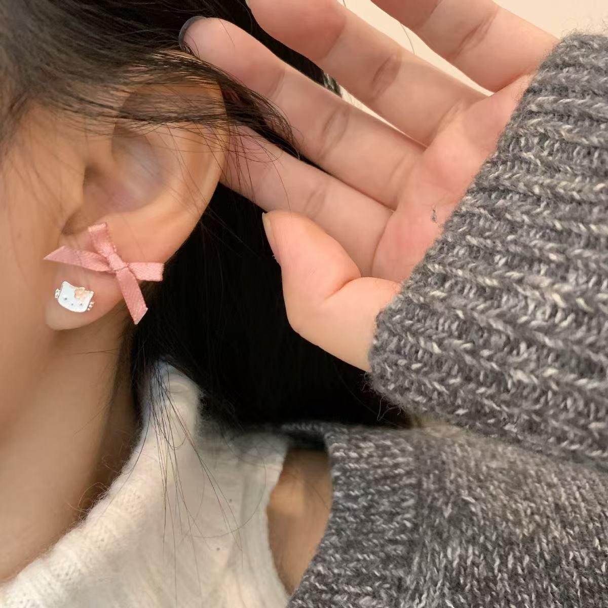UNI-11571 - Bow & Cuties - Ear Studs Set Of 12