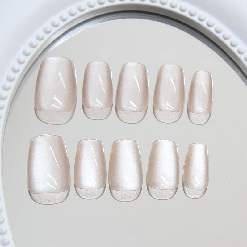 N-133 - Shiny Light Pink - Press On Nail Set Of 24